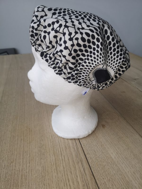 Bonnet de nuit en satin de soie – Image 2