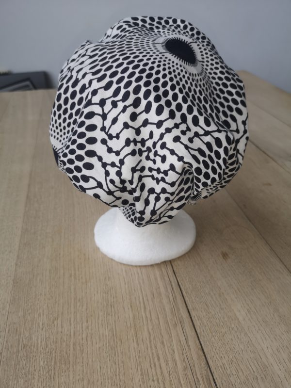 Bonnet de nuit en satin de soie – Image 3