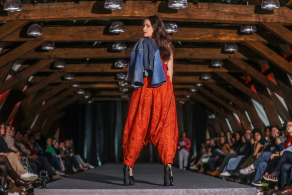 Sarouel arabesque rouge – Image 5