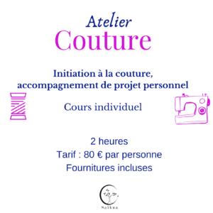 Accompagnement individuel couture