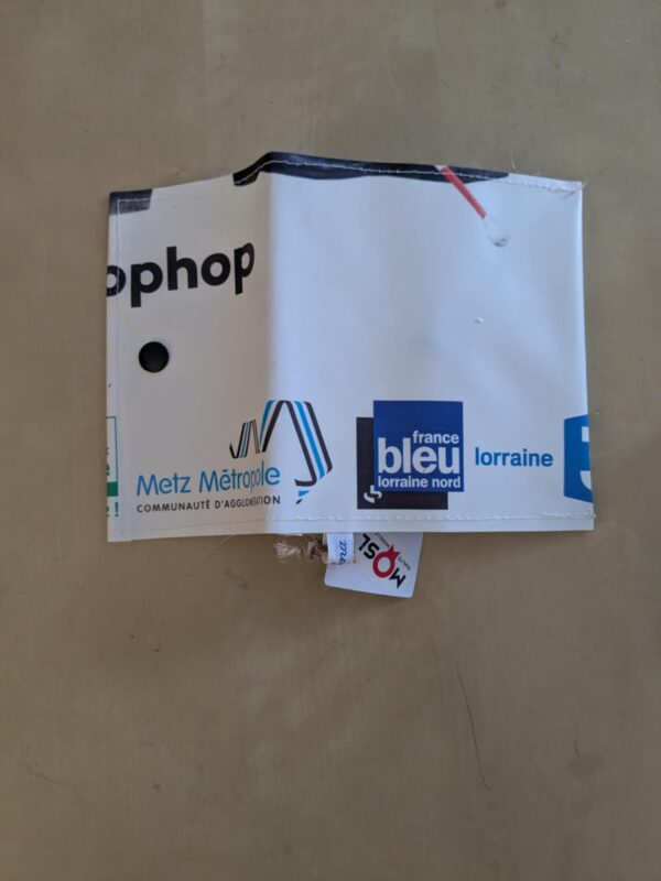 Étui à savon en bâche publicitaire upcyclée – Zéro déchet avec style – Image 6