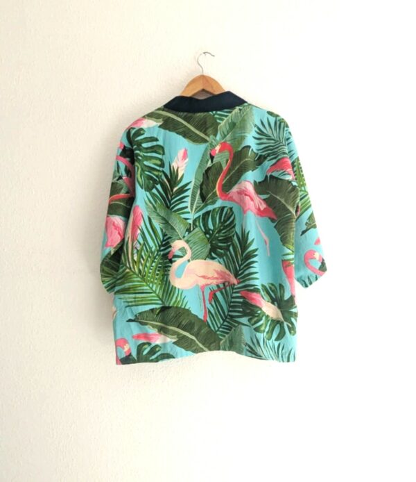 Veste colorée flamand rose – Image 2