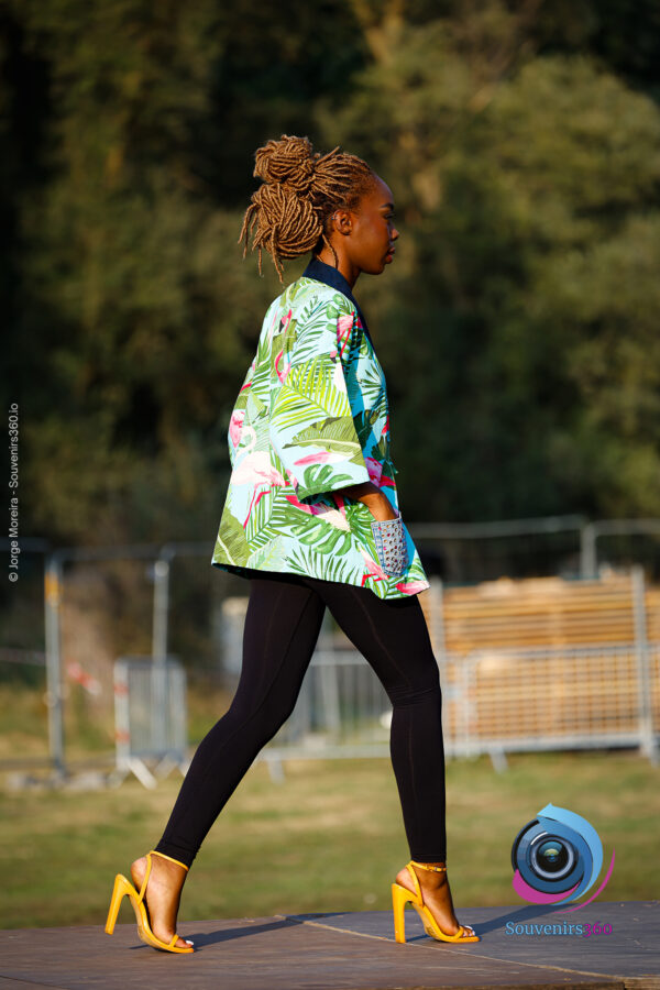Veste colorée flamand rose – Image 5
