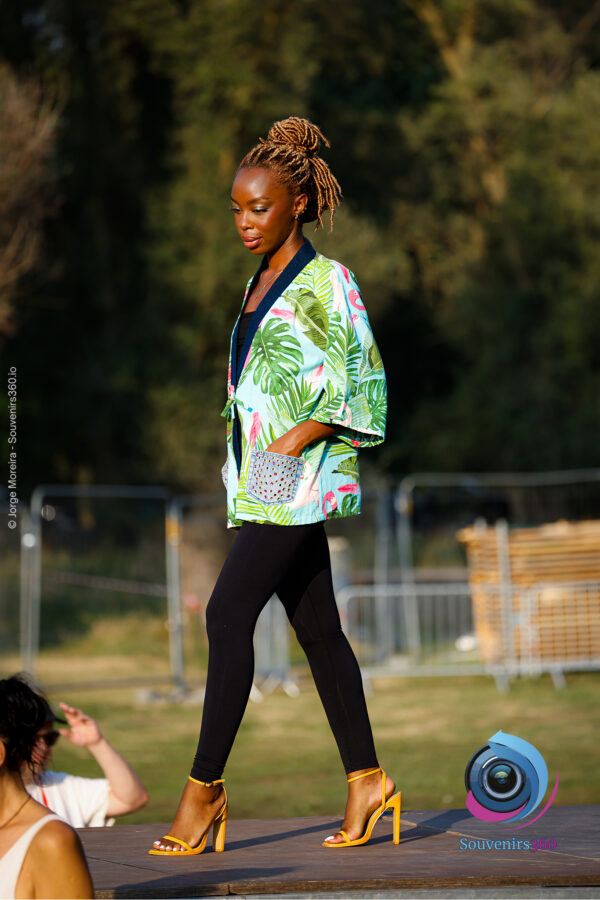 Veste colorée flamand rose – Image 4