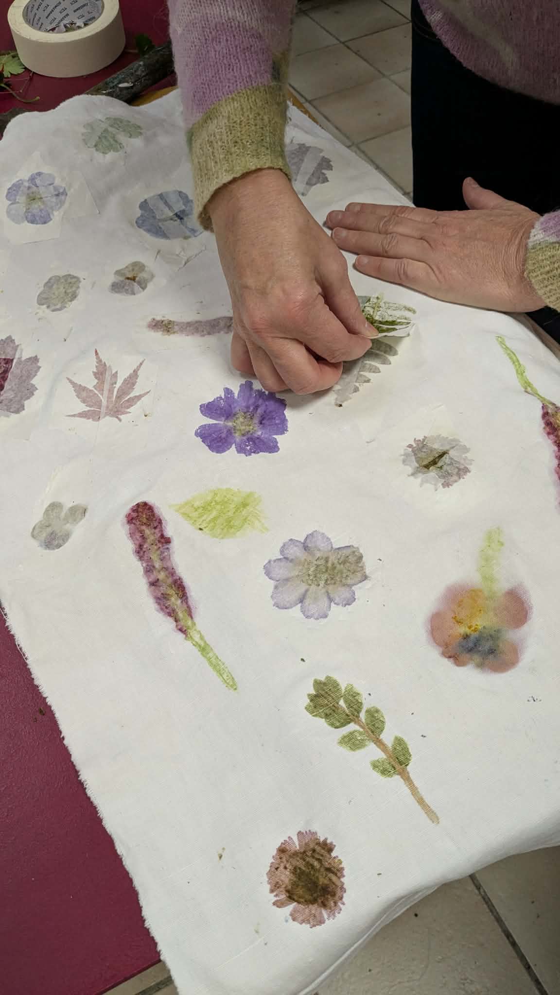 Atelier empreintes végétales 28/03/2026 15h30-17h – Image 7